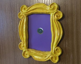 Friends Style Peep Hole Prop Replica Door Picture Monica