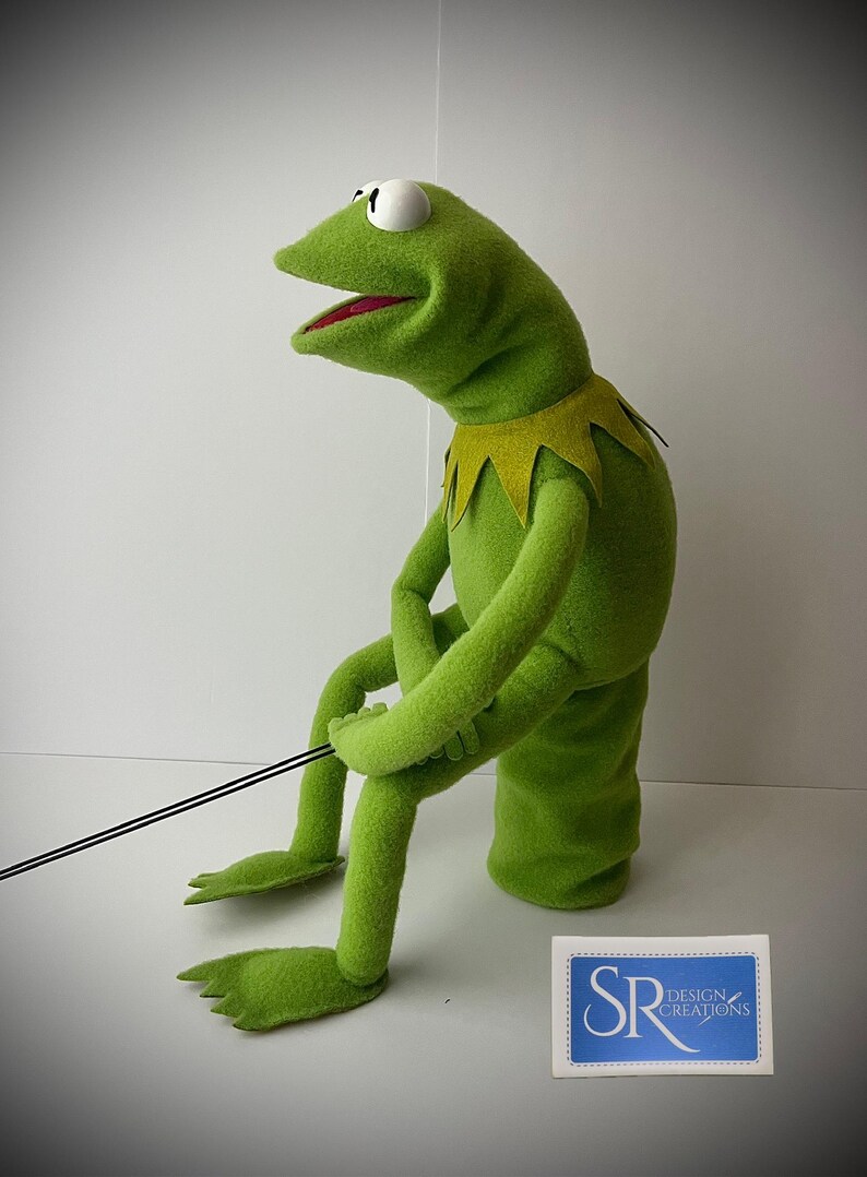 Kermit Rods Made to Order Kermit Inspired by the Frog Style Puppet Full Body With ...