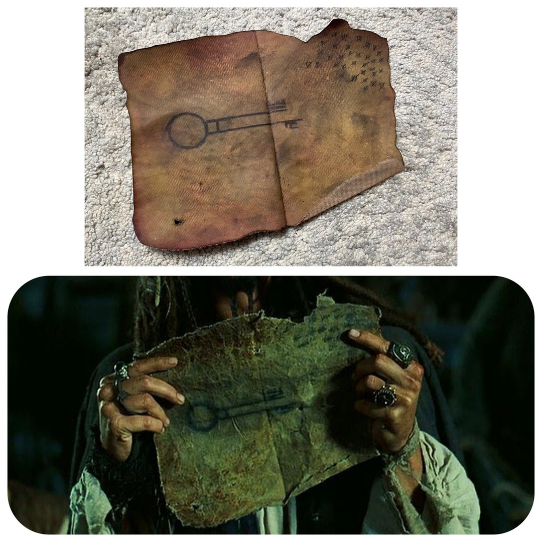 海賊風キードローイング デッドマンズ・チェスト キャンバス