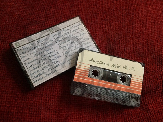 Vol. 2 Guardians Awesome Mix Tape Vol. 2 Tape Soundtrack (volume