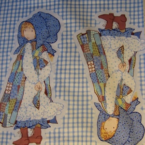 Holly Hobbie Panel 2014 A reversible doll by SPX fabrics