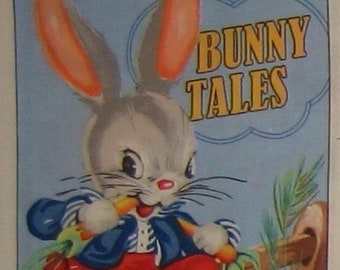 RARE, REDUCED PRICE : Bunny Tales panel cloth book by Darlene Zimmerman for Robert Kaufman # 14799