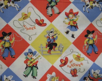 REDUCED PRICE : Michael Miller "Yippee" primary  #c-1486 ( 18 x 44 inches )
