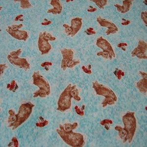 Beatrix Potter Flopsy Bunny fabric Quilting Treasures ( 18 x 44 inches )