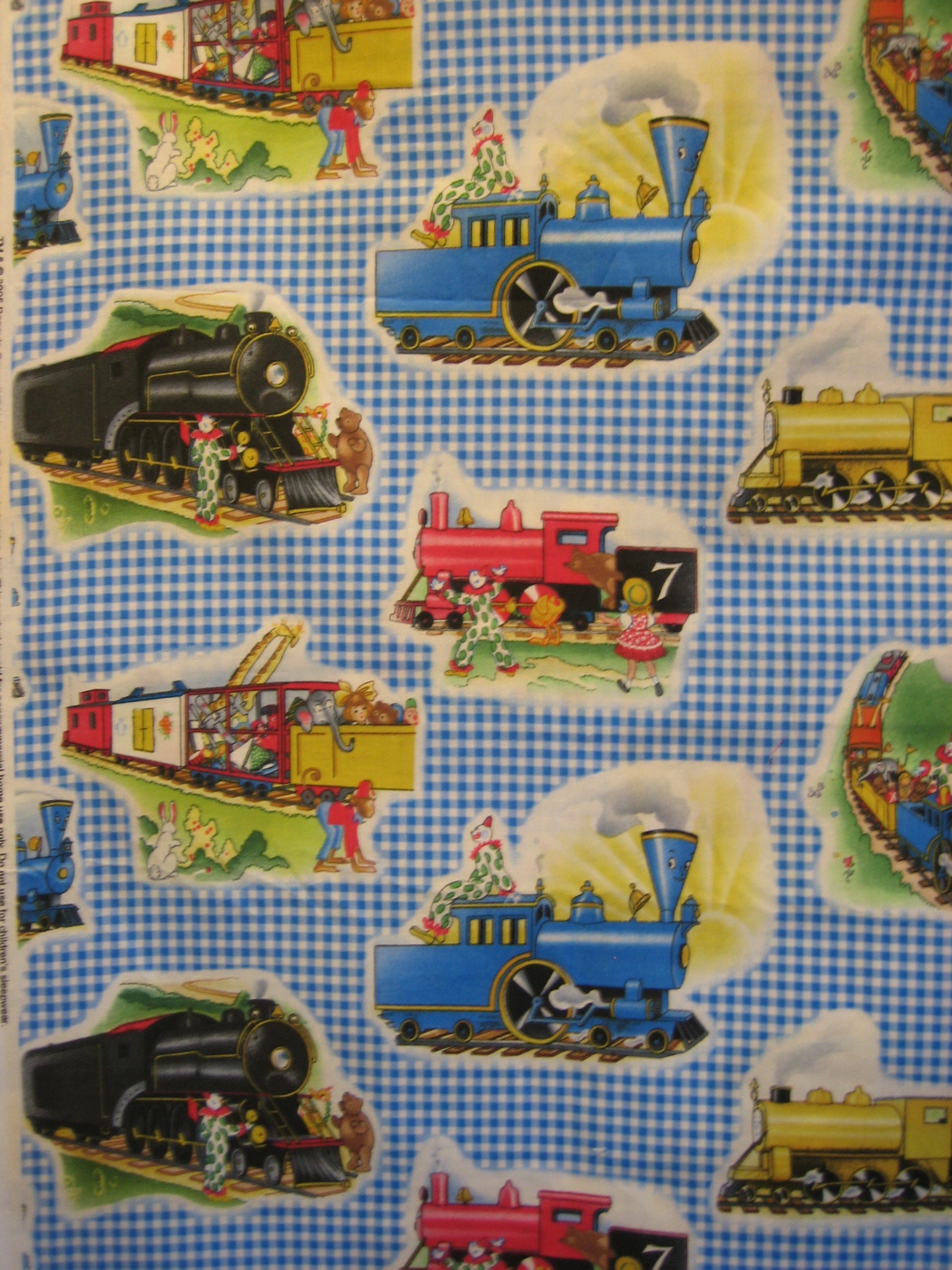 The Little Engine That Could BUNDLE Fat Quarters 18 x 22 in