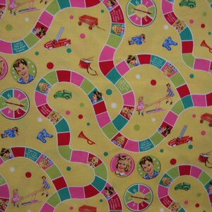 Dick and Jane Game board Michael Miller ( 18 x 44 inches )