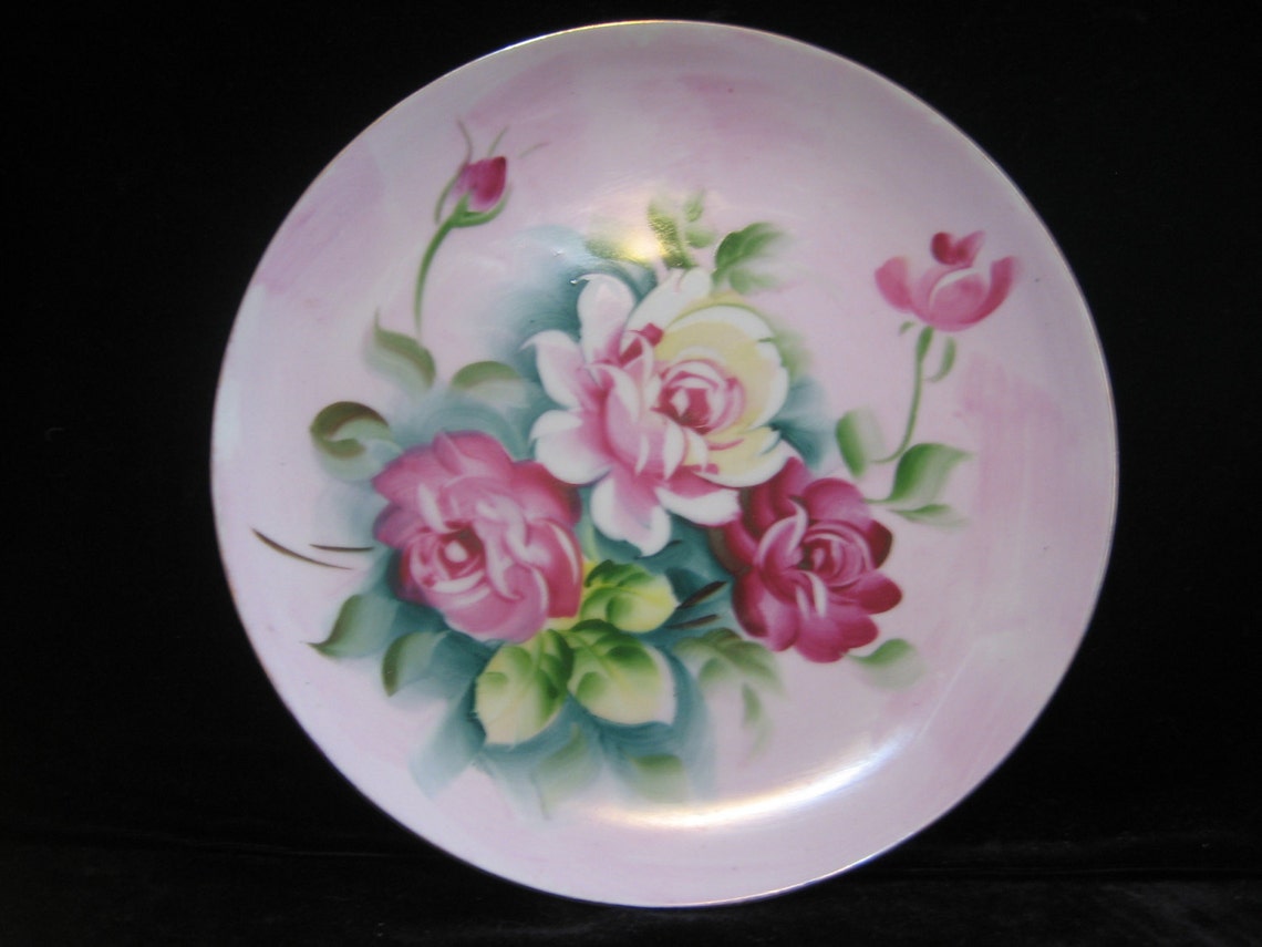 Vintage Lefton china 8 plate SL2816 Etsy