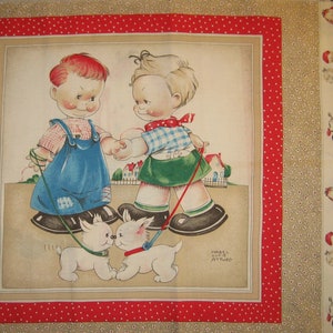 メイベル・ルーシー・アットウェルの2枚の正方形のパネル、2001年ウッドロウ・スタジオ、ロンドン、イギリス（16 x 44インチ）