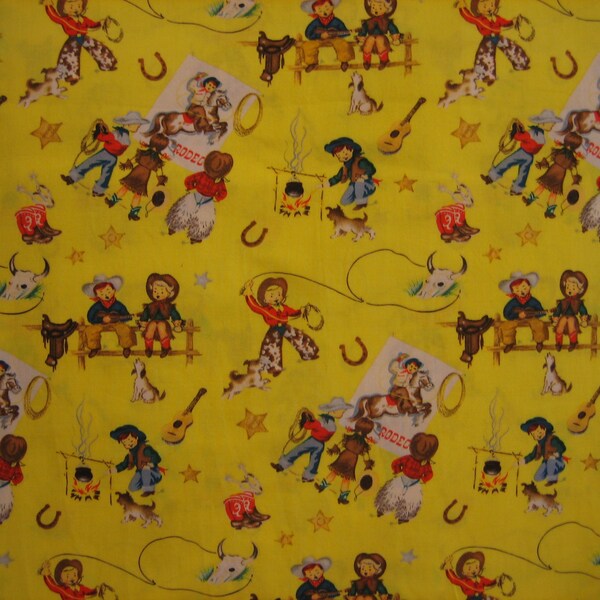 Rodeo Kids at play 2 for Hancocks Fabrics # 2058