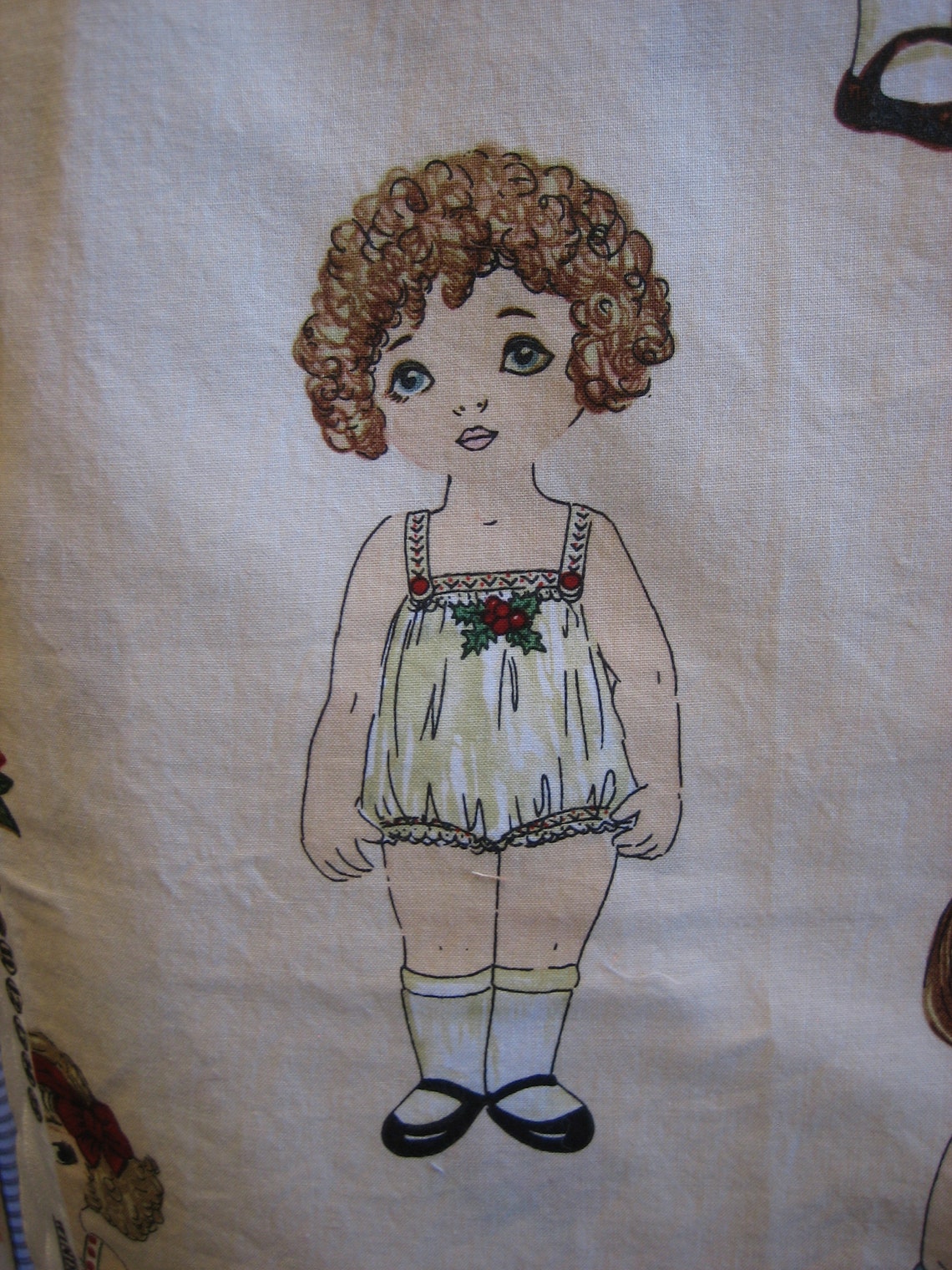 Windham Fabrics Large Paper Doll Christmas Pattern No 30859 Etsy