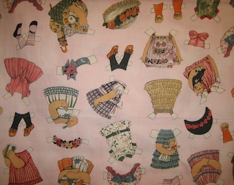 Windham Fabrics Paper Doll Clothes, pattern # 28117  ( 18 x 44 inches )