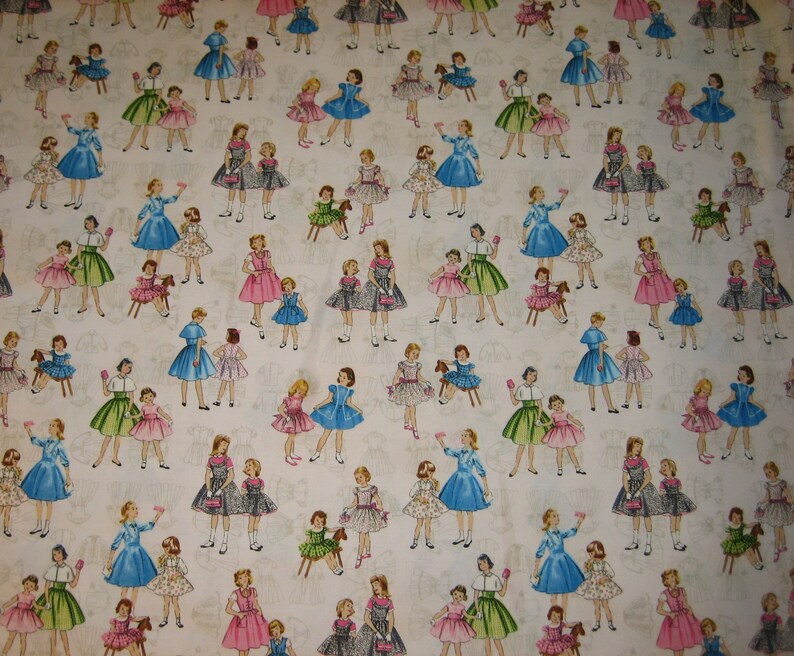 Windham Fabrics the Mccall's Collection Style 30523 on Cream Background