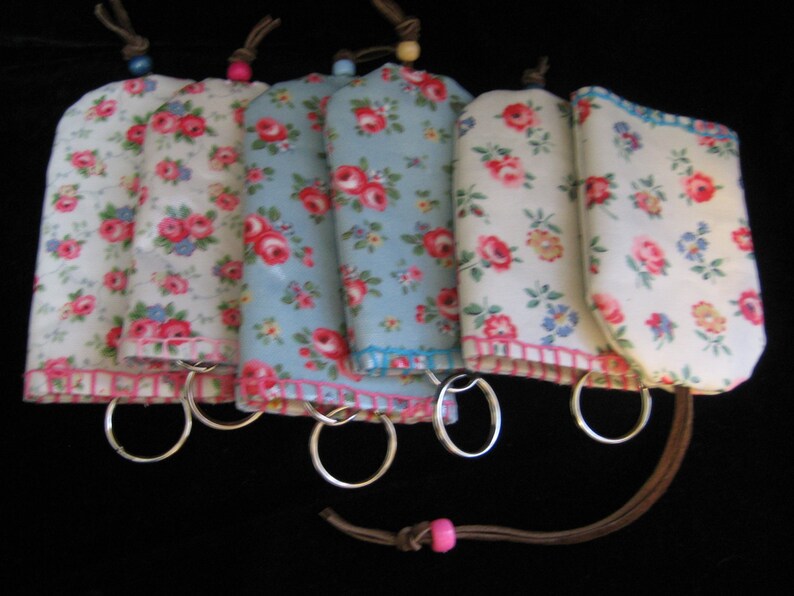 Cath Kidston Key Chain and Holder Etsy