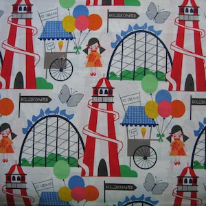 Kirmes, Michael Miller Stoffe, PATT # PC6810, 45 x 44 Zoll
