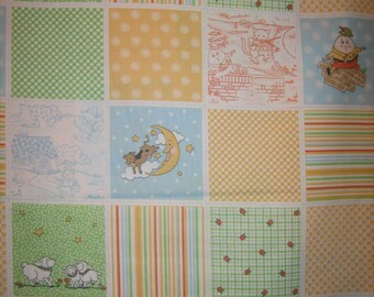 Nursery Rhyme fabric( Mary Engelbreit  VIP Cranston ) 2006  ( 33 x 44 inches )