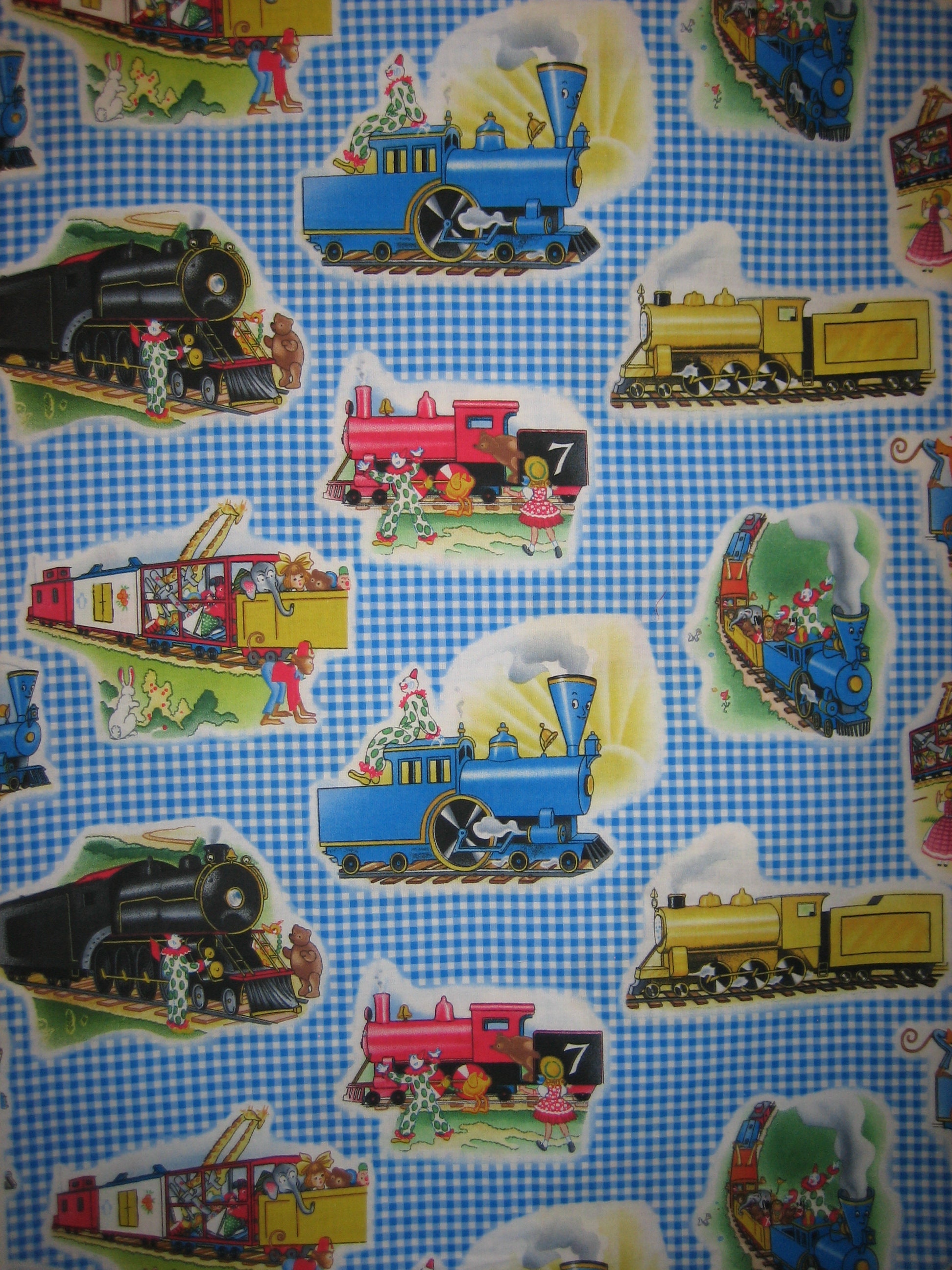 The Little Engine That Could BUNDLE Fat Quarters 18 x 22 in