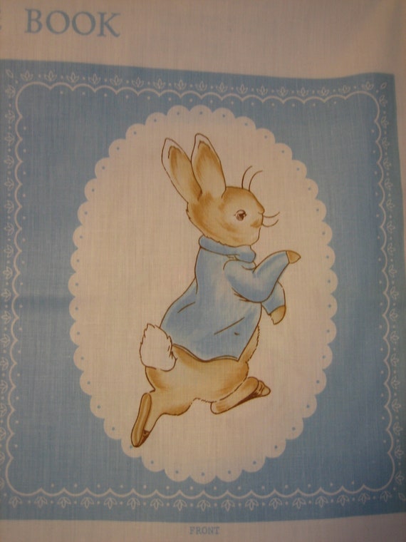 peter rabbit cloth book