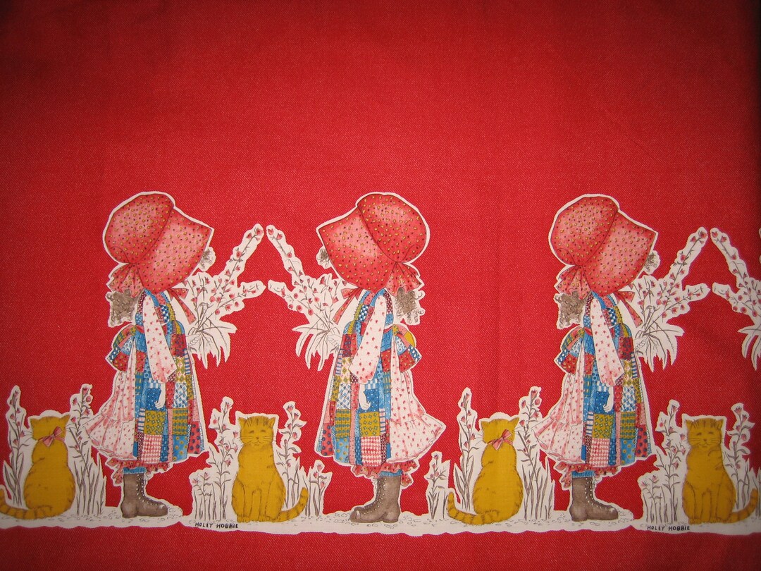 Holly Hobbie Fabric American Greetings Corp Fabrics by Manes Fabrics Co