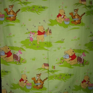 Panel de tela de mezcla de algodón de Winnie the Pooh (45 x 37 pulgadas)