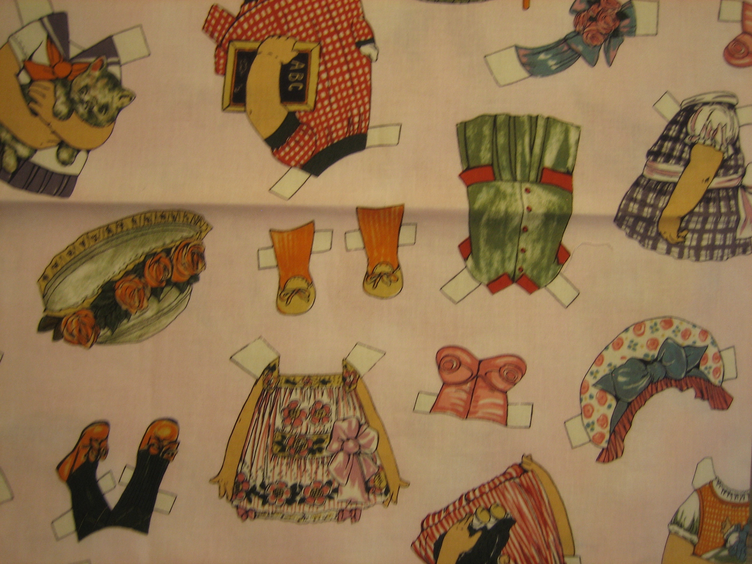 Windham Fabrics Paper Doll Clothes Pattern 28117 per Half Etsy