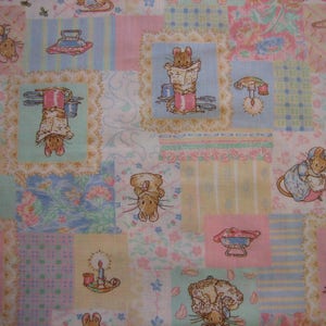 Beatrix Potter Tailor of Gloucester fabric,  Frederick Warne 1993  ( 18 x 44 inches )