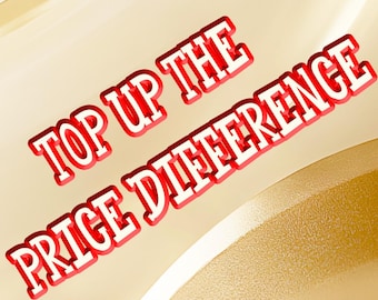 This link is for topping up the price difference only