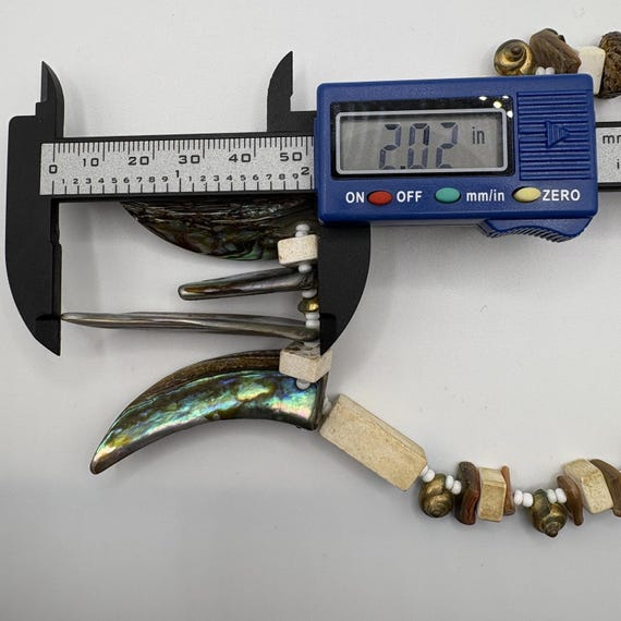 Vintage Miriam Haskell Abalone Shell Claw Bib Nec… - image 7