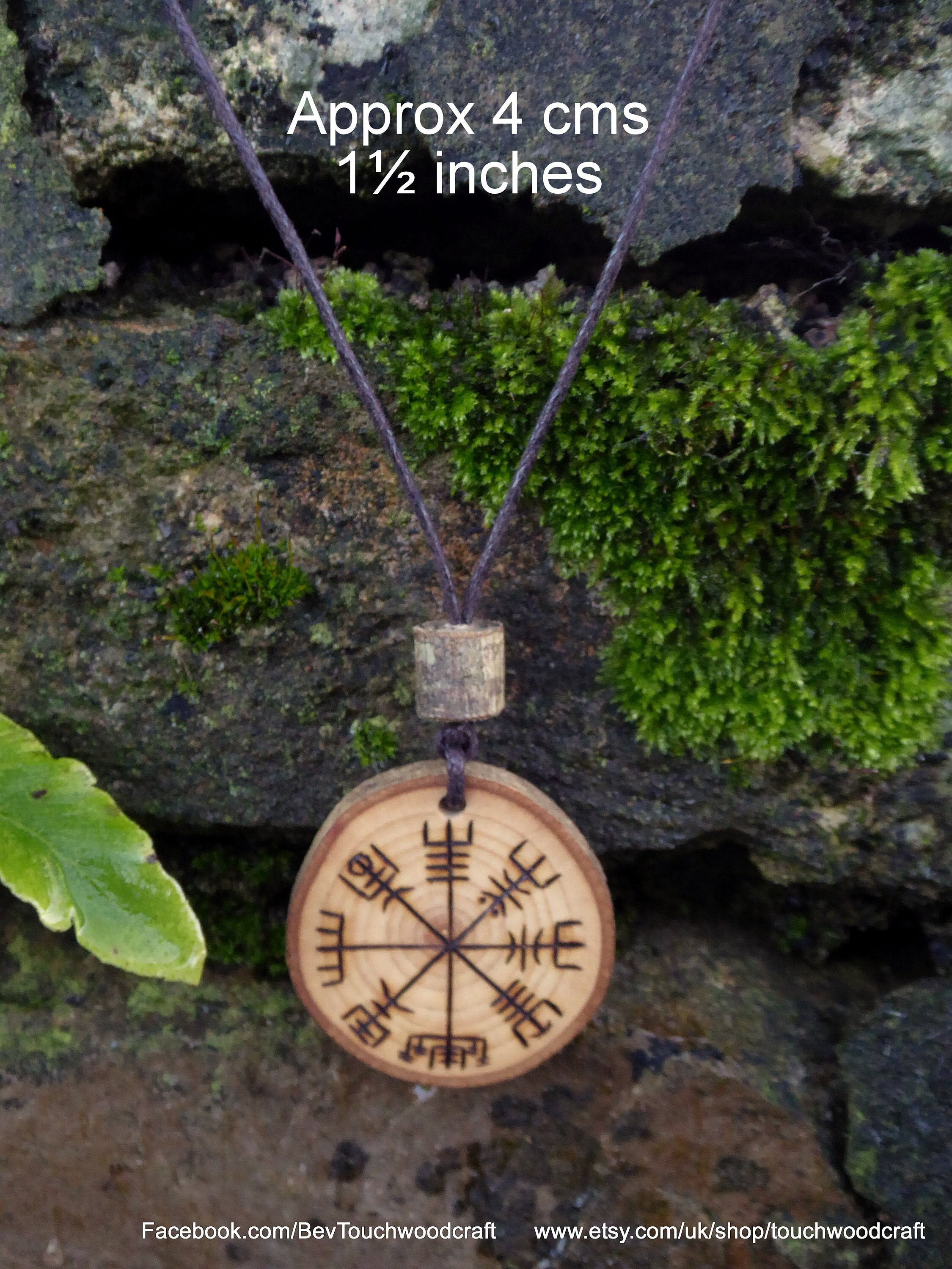 Viking Compass Pendant * Vegvisir * AmuleT * Necklace * Viking Jewell…