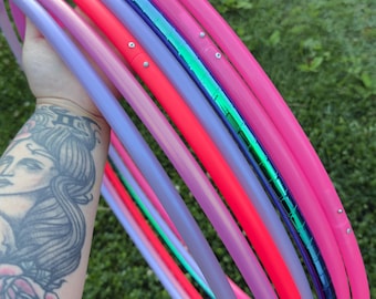 Ready to Ship Hoops, polypro bare and taped hoops