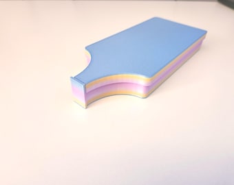 Diamond Art Tray w/Lid ~ "Rainbow No. 4"