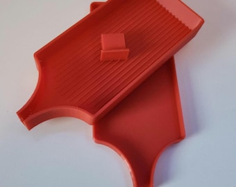 Diamond Art Tray w/Lid (red)