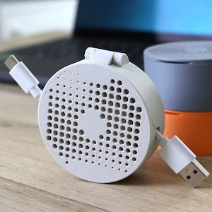 Magnetisk kabelorganisatör – Stapelbar kabelupprullare | 3 storlekar | Resevänlig | 3D-utskriven