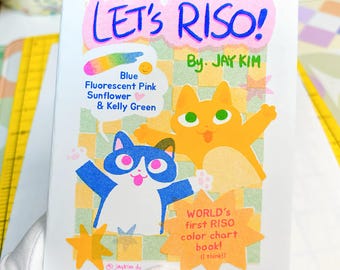 Vamos Riso! - Cartela de cores Riso Zine