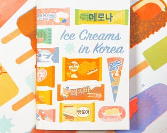 Sorvetes na Coreia | Riso Zine