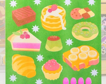 Pôster de doces Riso