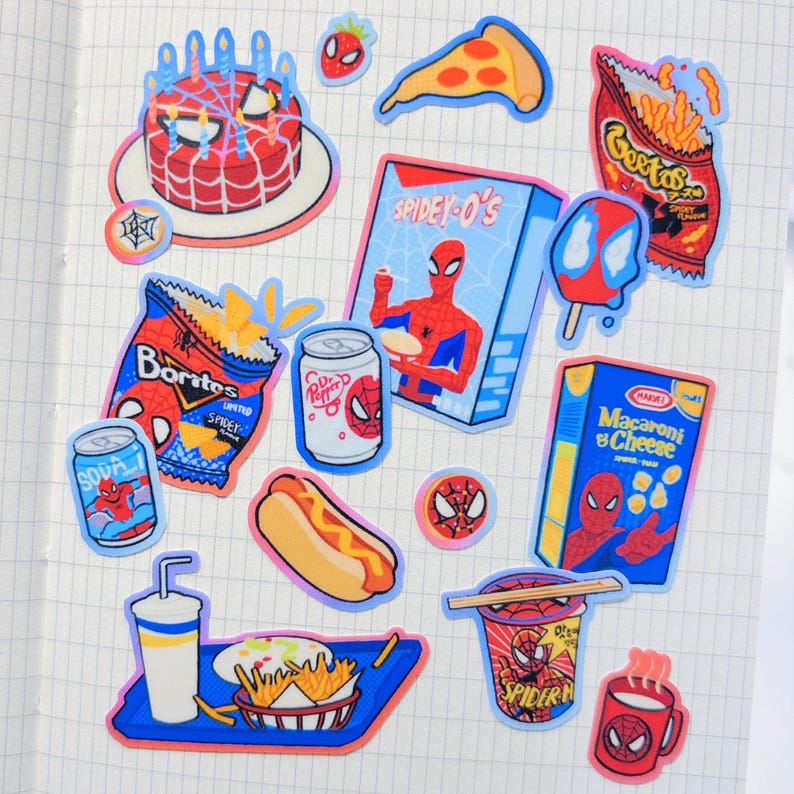 Spidey inspired sticker | New Version! image 3