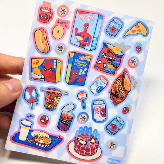 Spidey inspired sticker | New Version!