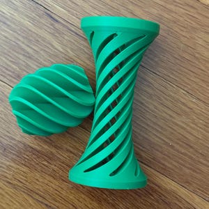 Impossible Ball Screw Fidget Toy | 3D Printed Twist Puzzle | Desk Toy | Optical Illusion Gift | Custom Color