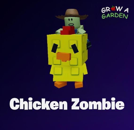Roblox Grow A Garden CHICKEN ZOMBIE Cheap All Items Fast