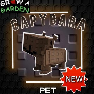 Roblox Grow A Garden - CAPYBARA  Cheap All Items | Fast Delivery