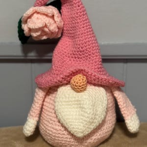 Pink Rose Gnome