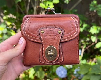 小物 COACH Legacy 65th Turnlock Bifold wallet Vintage Coach 65th