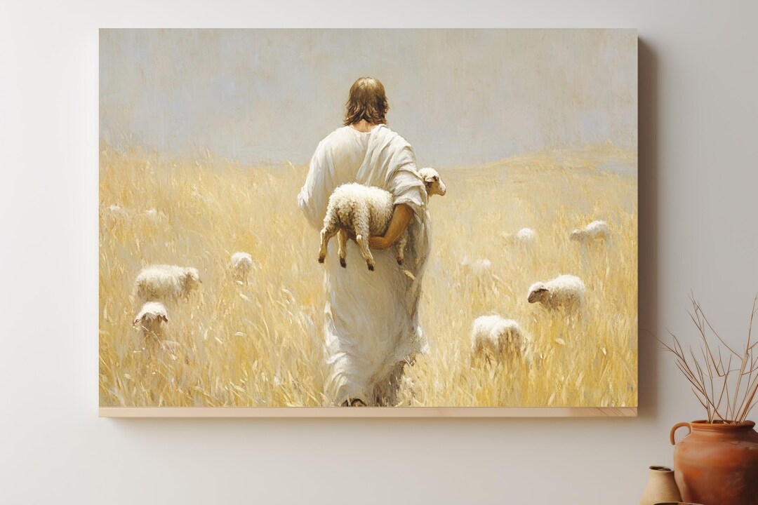 The 100th Sheep Printable Wallart | Jesus Left the 99 | Yeshua Went ...
