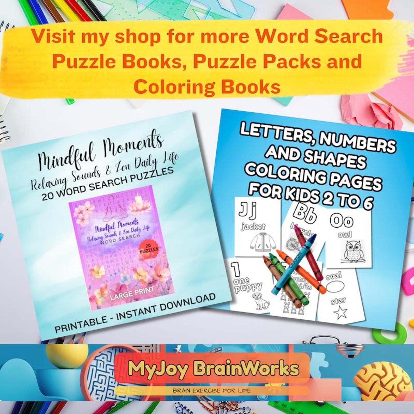 High School Science Word Search Puzzles: Biology & Chemistry (PDF ...