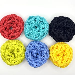 Crochet Kitchen Scrubbies: Reusable Nylon Dish Sponge