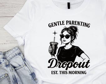 Uitval van zacht ouderschap, png PNGEgg | Shirtontwerp grappige moeder | Vintage koffie moeder sublimatie clipart | Commercieel gebruik downloaden