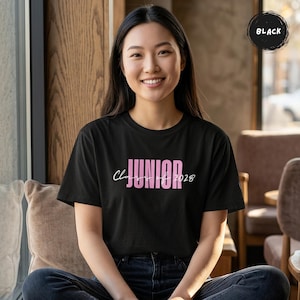 Junior 2028 T-Shirt | Class of 2028 Graduation Tee image 8