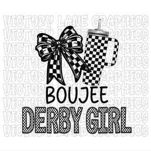 Boujee Derby Girl - digitale downloads - sloopderby, png