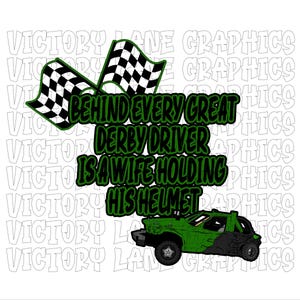 Achter elke grote derbycoureur staat een vrouw die zijn helm vasthoudt - groen - digitale downloads - sloopderby, png PNGEgg
