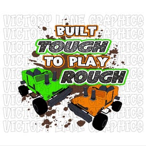 Gebouwd robuust Rough Power Wheel - groen/oranje - digitale downloads - sloopderby, png-bestand - Derby Power Wheel